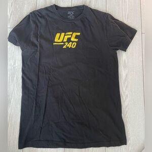 UFC Black Short Sleeve Tee